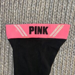 Y2K Victorias Secret PINK bling leggings